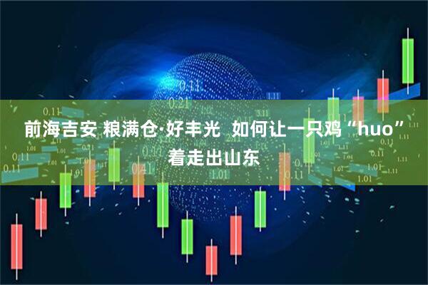 前海吉安 粮满仓·好丰光  如何让一只鸡“huo”着走出山东